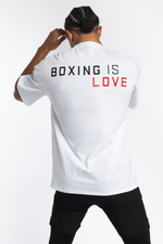 Футболка BOXRAW Boxing Is Love белая