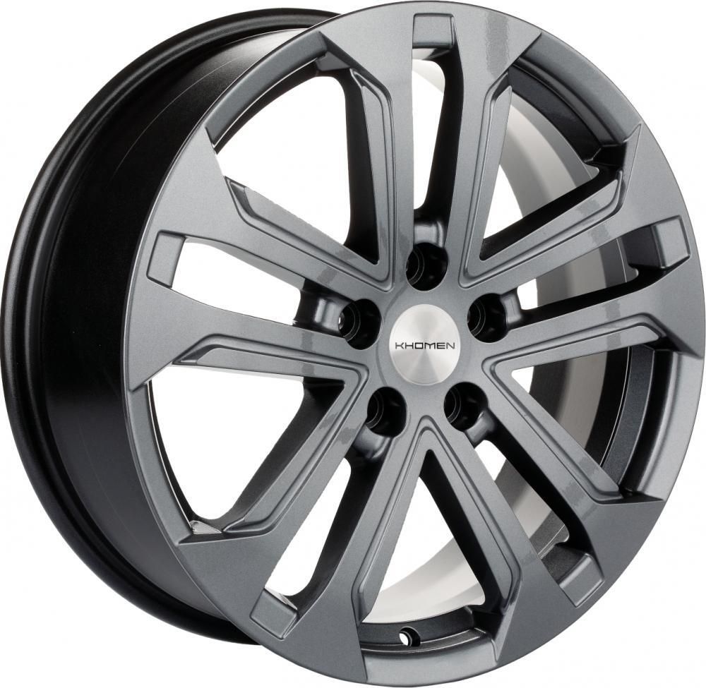 Khomen 1803 7x18 5x114.3 ET 51 Dia 67.1 (grey)