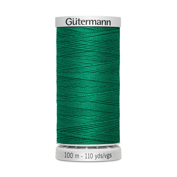Нитки суперкрепкие Gutermann Extra Strong M782 №40 (100 метров), 5 кат. | 402 изумрудно-зеленый