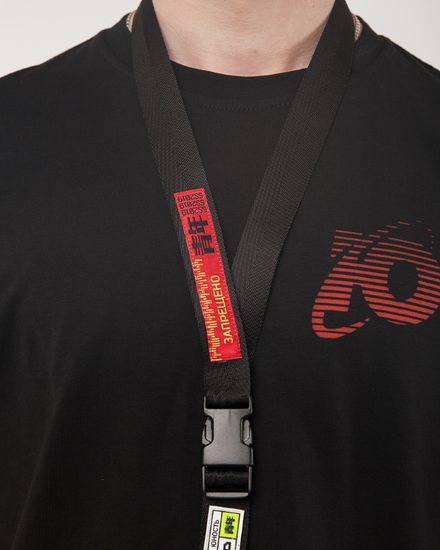 Бейджкипер/Ключница ЮНОСТЬ Логин Черный