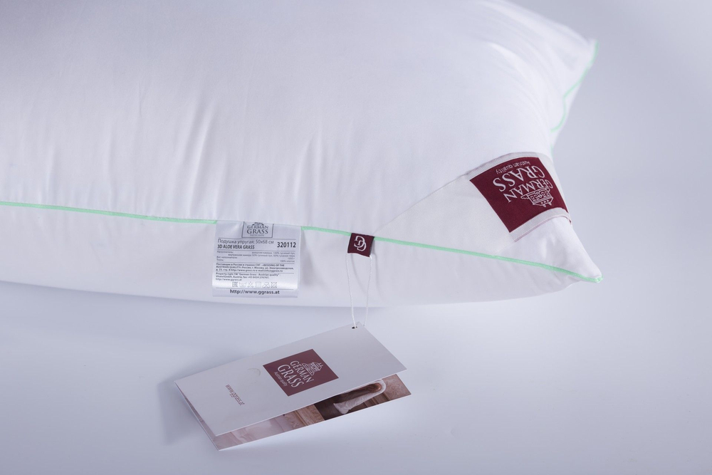 Подушка пуховая 50х70 German Grass 3D Aloe Vera Австрия-Россия фото