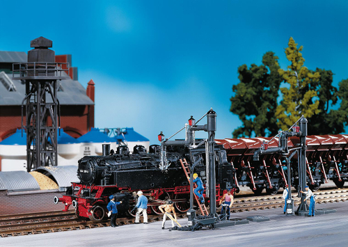 2 сочлененных водоподъемных крана