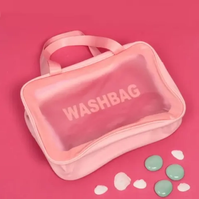 Косметичка универсальная «Bon Salon maxi», цвет розовый, 10*20*30см