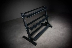 Стойка для  хранения гантелей , 3 уровня, цвет чёрный