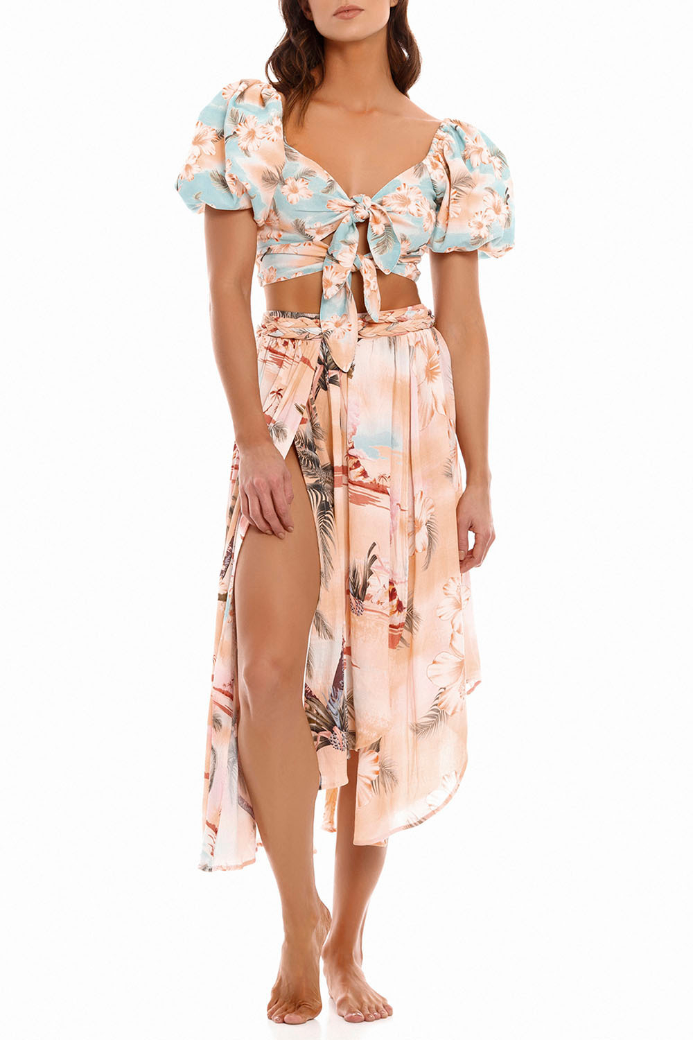 Топ 8044 Bailee Luau Agua Bendita