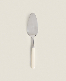 Zara Home кулинарная лопатка из нержавеющей стали, цвет кремовый, 26 см