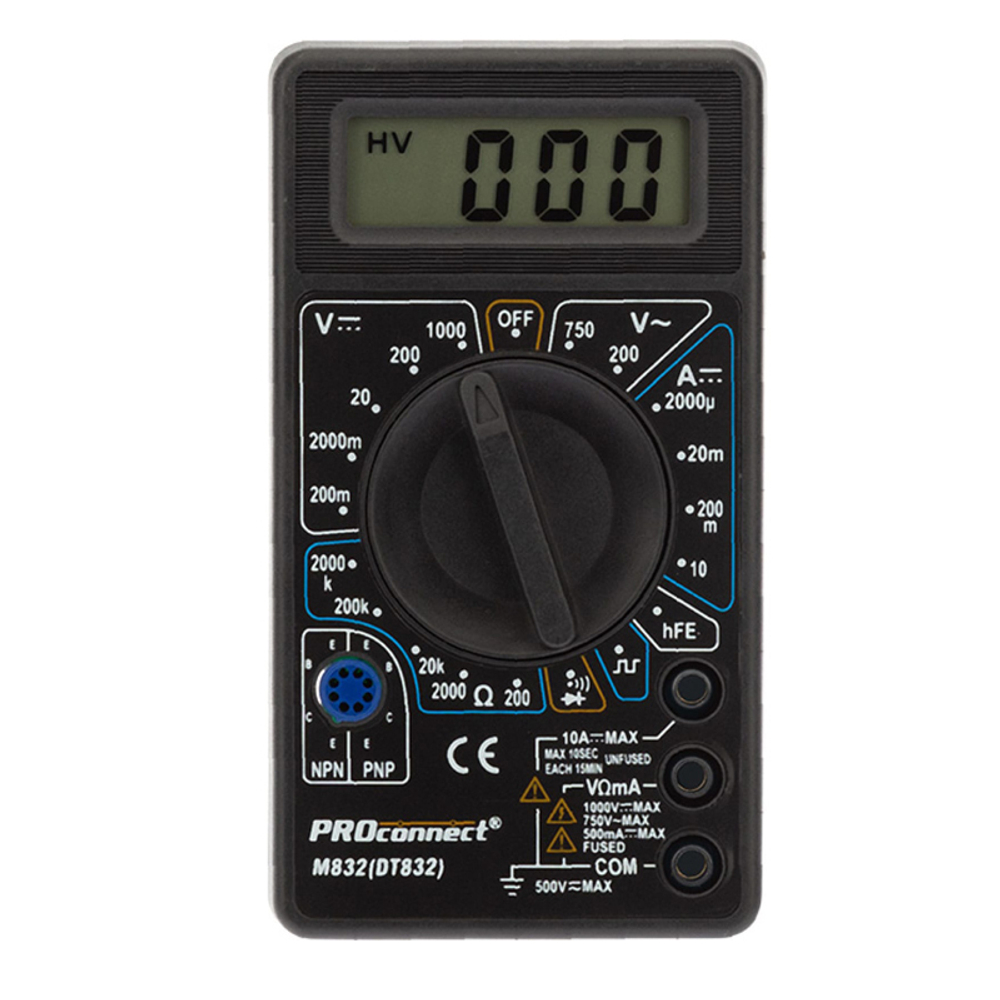 Мультиметр PROconnect DTM M838