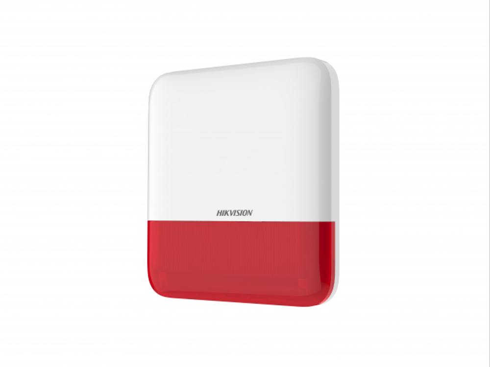 Hikvision Ax Pro беспроводной уличный оповещатель DS-PS1-E-WE (Red)