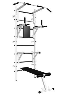Шведская стенка Sv Sport 507 (Турник стандарт/Брусья/Стойка/Скамья)