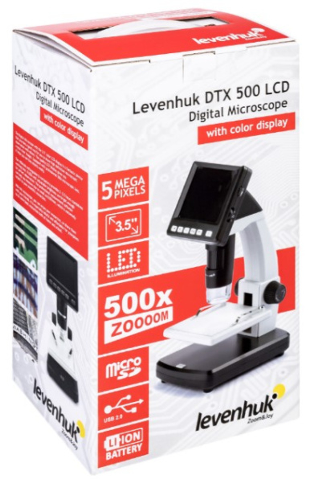 Микроскоп Levenhuk DTX 500