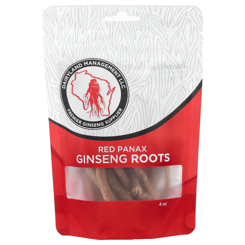 Dairyland Ginseng, корни красного женьшеня обыкновенного (Panax Ginseng), 118 мл (4 унции)