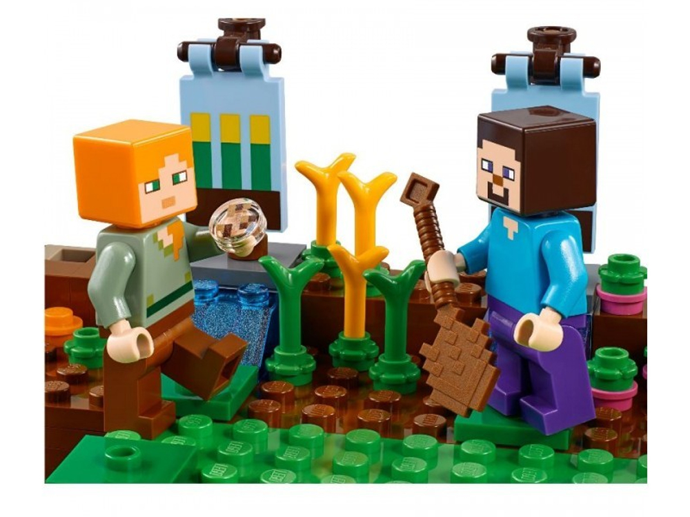 LEGO Minecraft: Фермерский коттедж 21144 — The Farm Cottage — Лего Майнкрафт