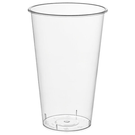 Стакан одноразовый 500 мл, пластиковый, матовый, Bubble Cup, СВЕРХПЛОТНЫЙ, ВЗЛП, 1021П