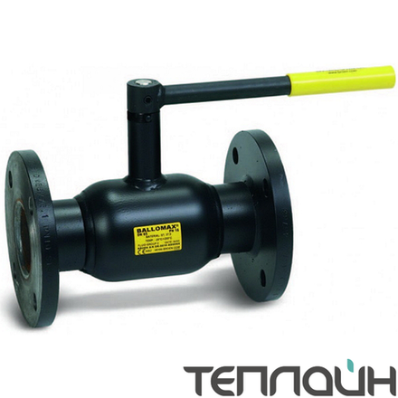 Шаровой кран БРОЕН БАЛЛОМАКС КШТ 60.103.080 Ду 80 Ру 16 фланец/фланец, с рукояткой
