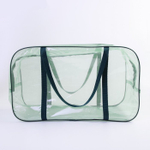 4927654 Сумка в роддом 30х50х25, цветной ПВХ, цвет зеленый