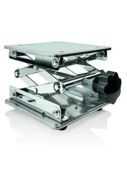 Подъемный столик домкрат из нержавеющей стали 150*150