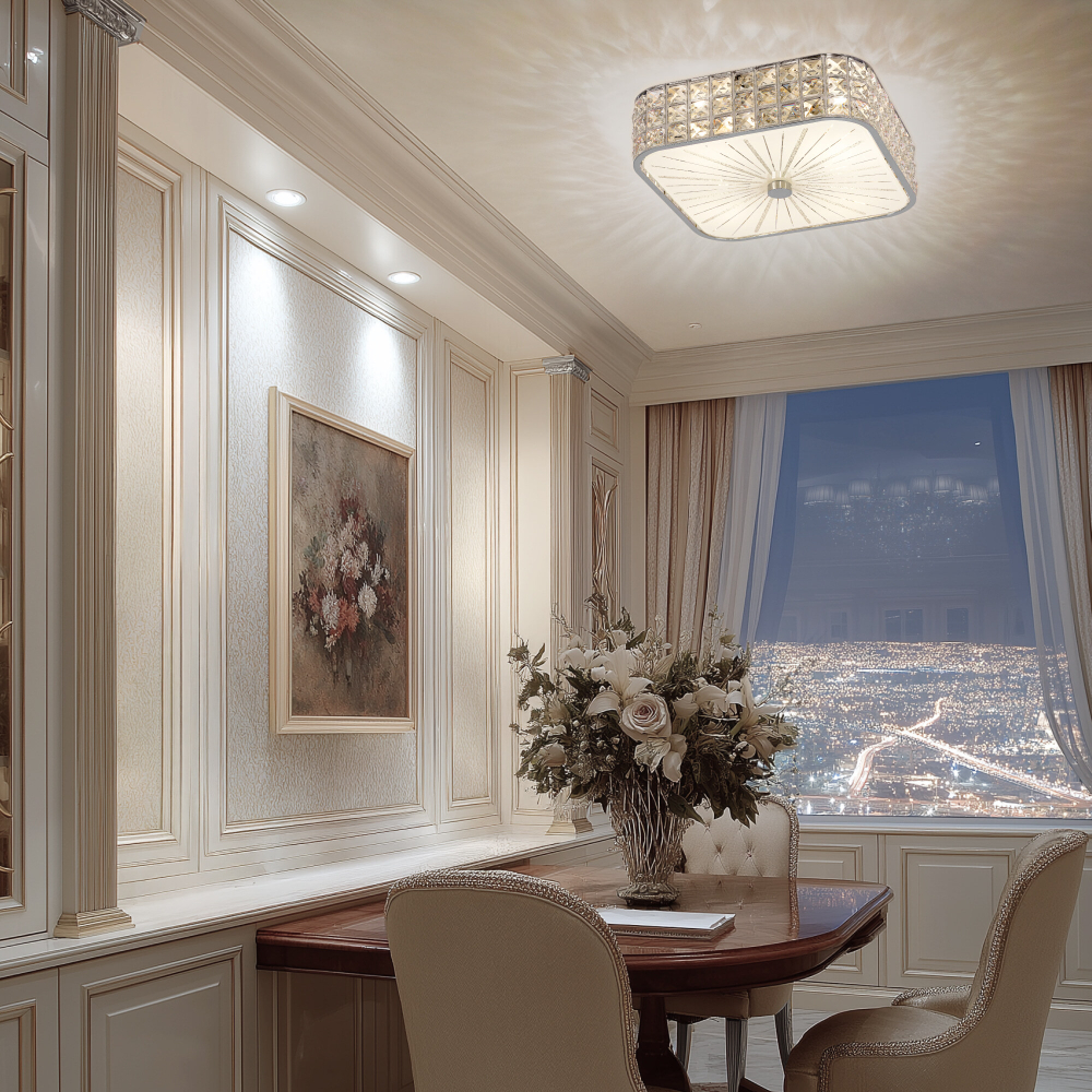 Citilux Портал CL324241 Люстра хрустальная Хром