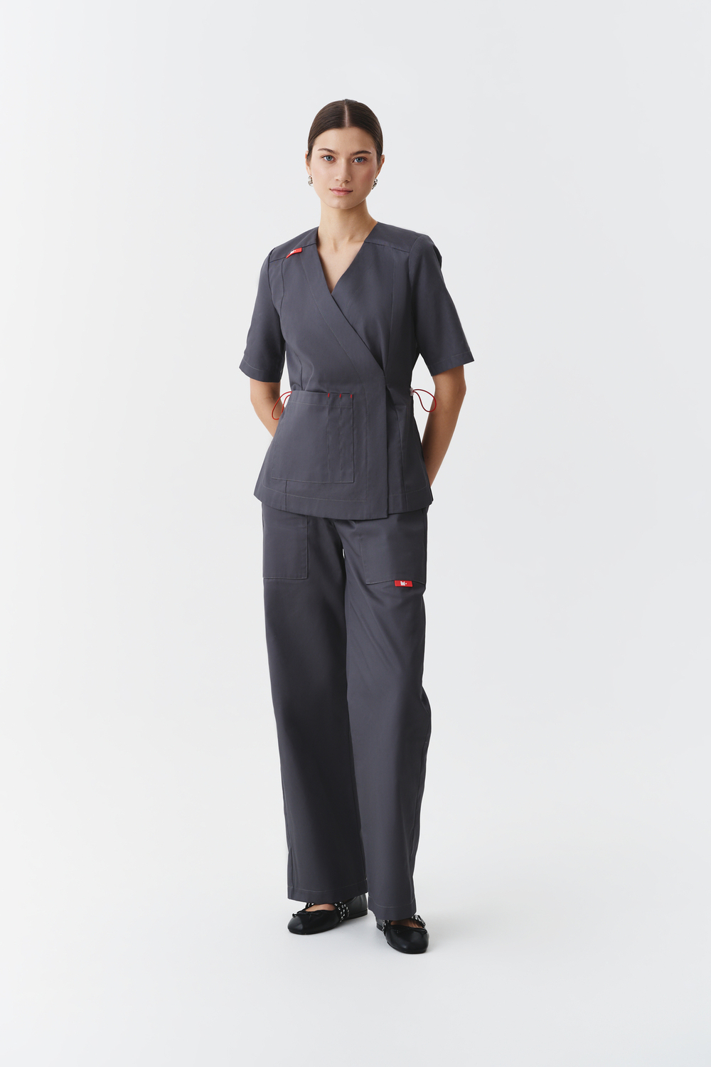 Топ с запахом медицинский женский Йошо, ртуть