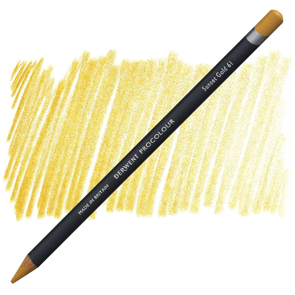Derwent Procolour. 61 Sunset Gold