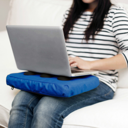 Подставка для ноутбука surfpillow hightech голубая/черная