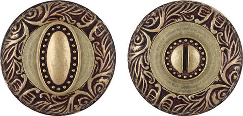 Завертка Фуаро BK6 SM RB-10, цвет золото французское (гарантия - 12 месяцев)