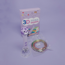Набор с 3D ручкой "Creative Toy", оранжевый