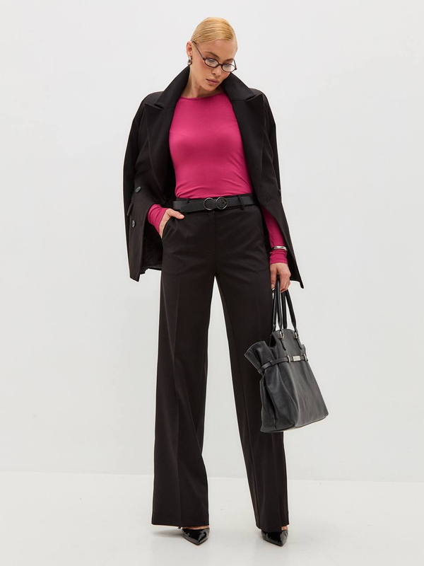 Черные брюки Лорен