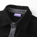 Рубашка Ymkashix Velvet Button черный/серый