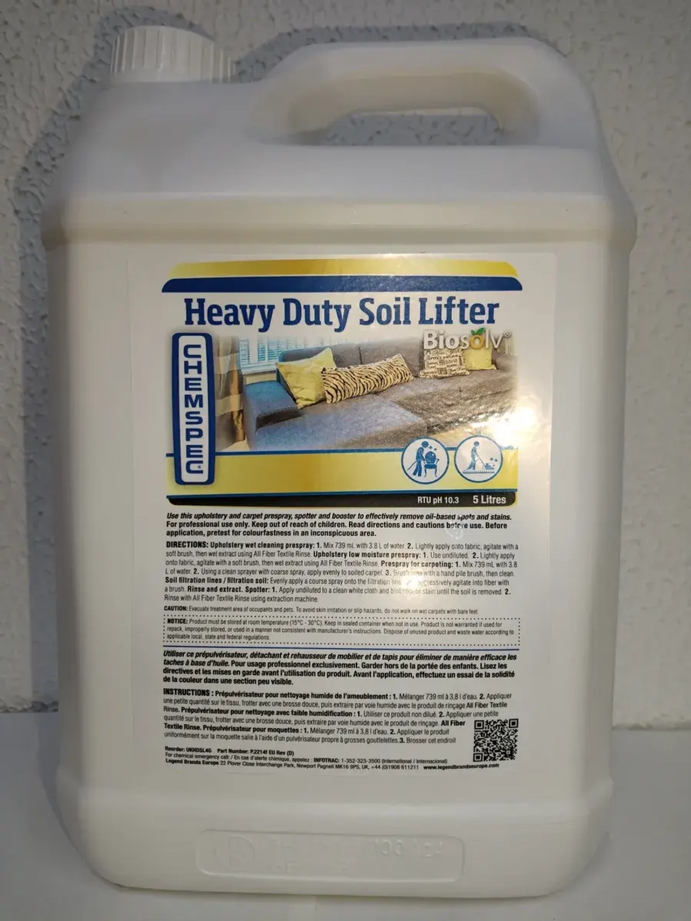 Chemspec Heavy Duty Soil Lifter with Biosolv 5 л