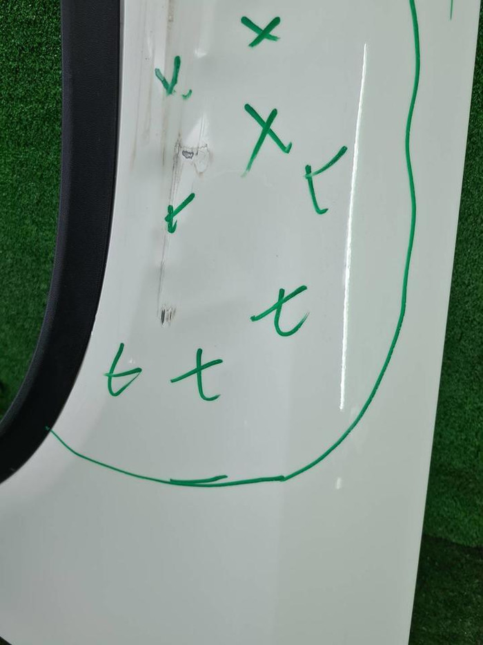 Крыло переднее левое Mercedes GLE C292 (2015-2019)