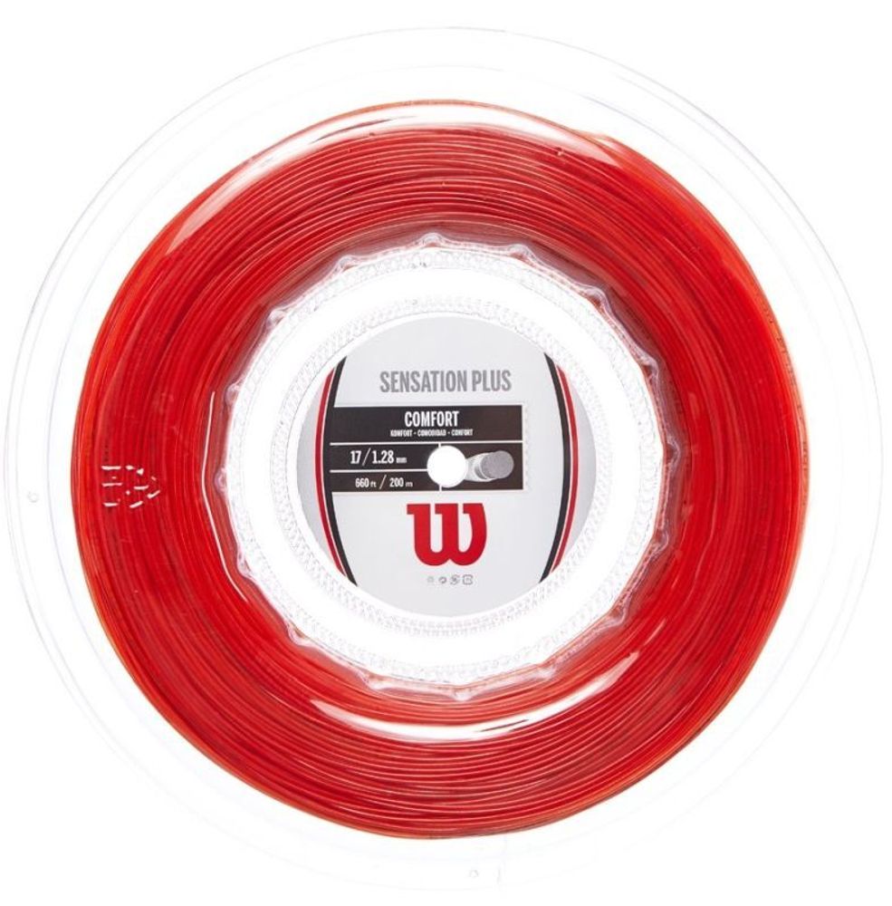 Теннисные струны Wilson Sensation Plus (200 m) - red