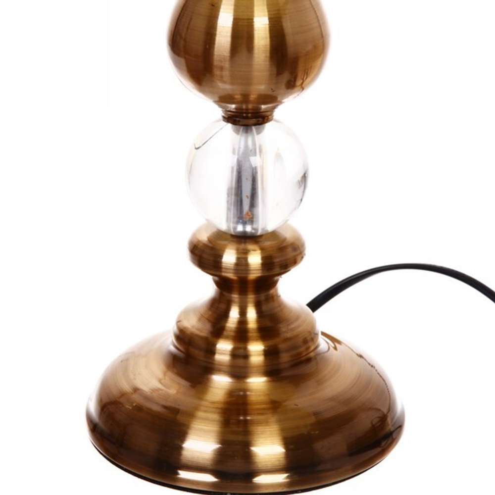 Настольная лампа 1*40Вт «Эбби» 10-T613 бронза