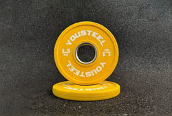 Малый диск 1.5 кг полиуретановый, желтый