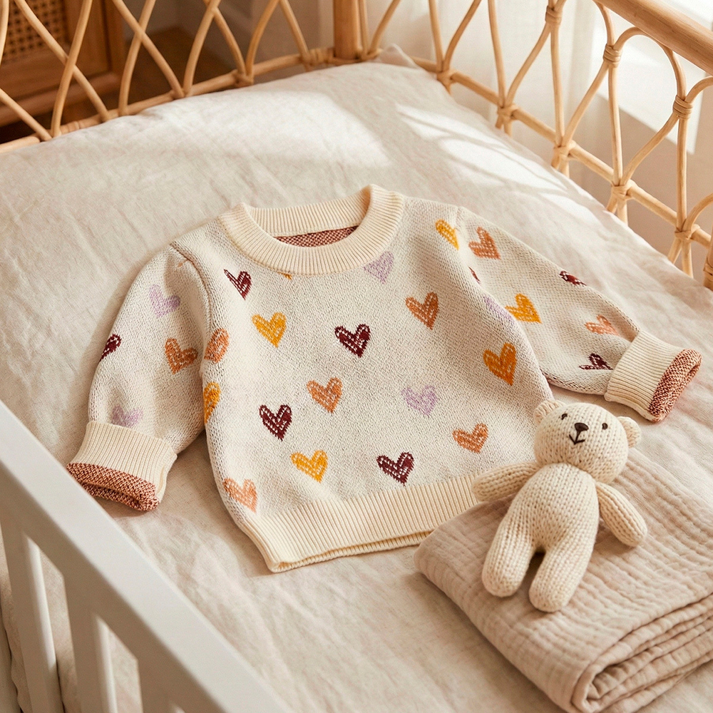 Свитер с сердечками