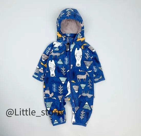 Флисовые комбинезоны для новорожденных