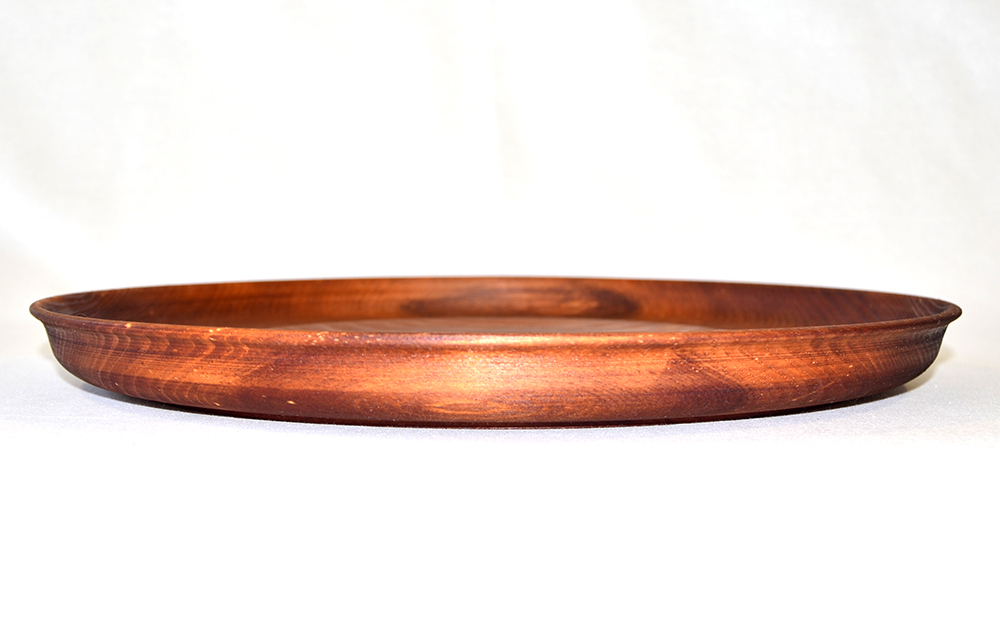 Деревянная тарелка Art of Siberia из дерева сибирский кедр 350 мм. T18