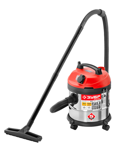 Пылесос строительный ЗУБР М3 20л 1400Вт