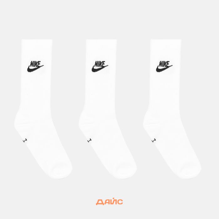 Носки Nike Sportswear Everyday Essential 3PR артикул:DX5025-100 - купить в магазине Дайс