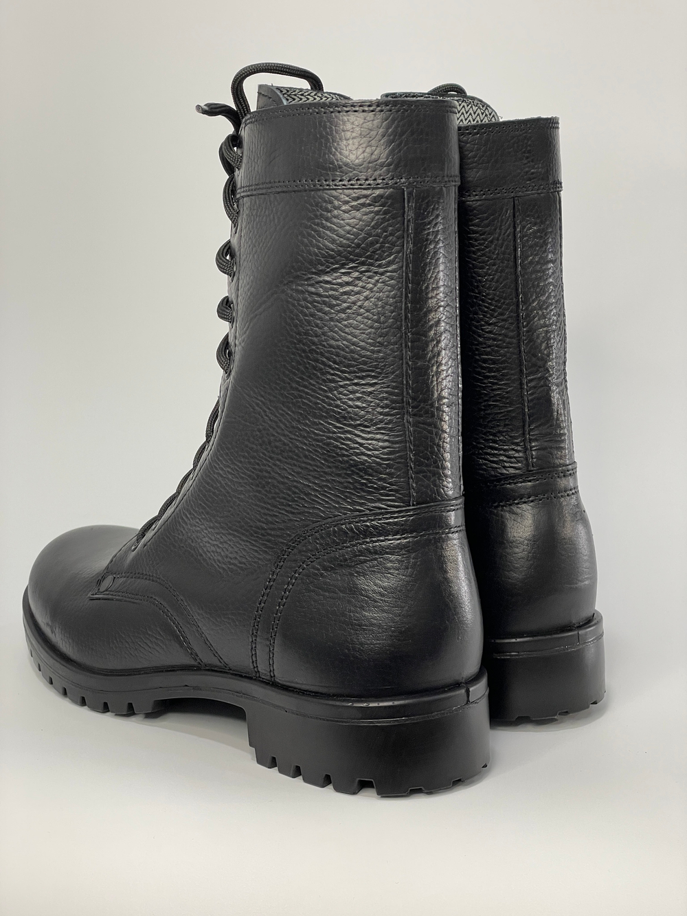 Берцы Elmanado M187-1, кожа Krispi, мембрана, подошва PU+PU (Азербайджан)