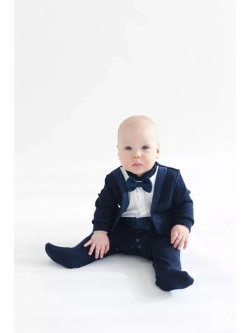 комбинезон нарядный детский смокинг