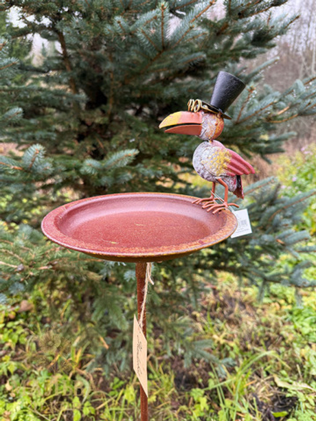 Кормушка декоративная "Ворон" 22x19,5x127 см