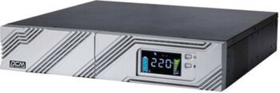 Источники бесперебойного питания (UPS, ИБП) Powercom SRT-3000A LCD, Powercom Smart Rack SPR-3000A LCD, ИБП SRT-3000A, линейно-интерактивный, 3000ВА, 2700Вт, LCD, Rack/Tower, 8 розеток IEC320