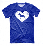 Футболка "Бигль в сердце"