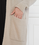 Хлопковый кардиган Marella SPORT - бежевый(39060139)