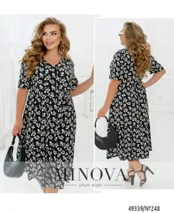 Платье 248-черный Minova