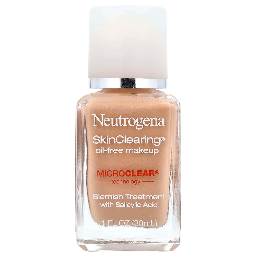 Neutrogena, Очищение кожи, безмасляный макияж, нюдовый 40, 30 мл (1 жидк. унц.)