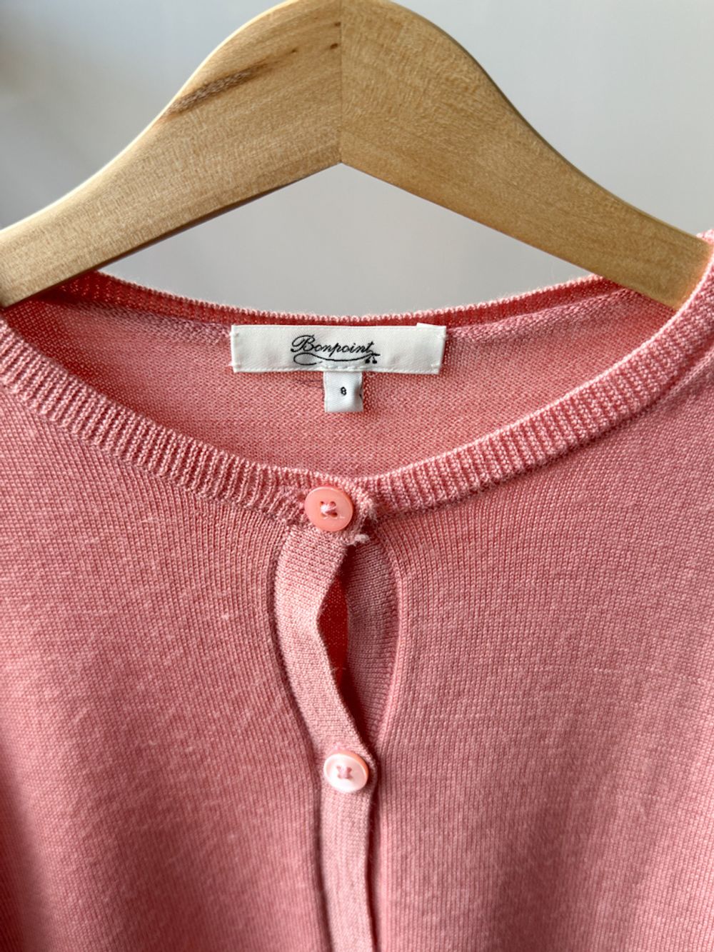 Новый шерстяной кардиган Bonpoint, 128