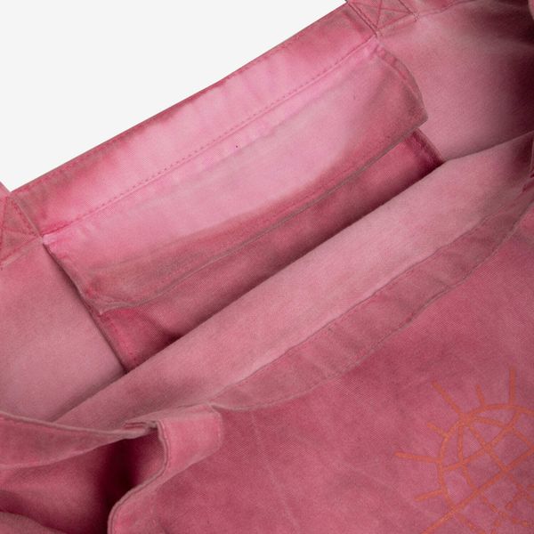 Шоппер Dyed Pink розовый - фото 4