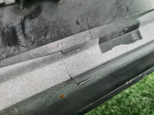 Накладка бампера Mitsubishi Outlander 3 (18-нв)