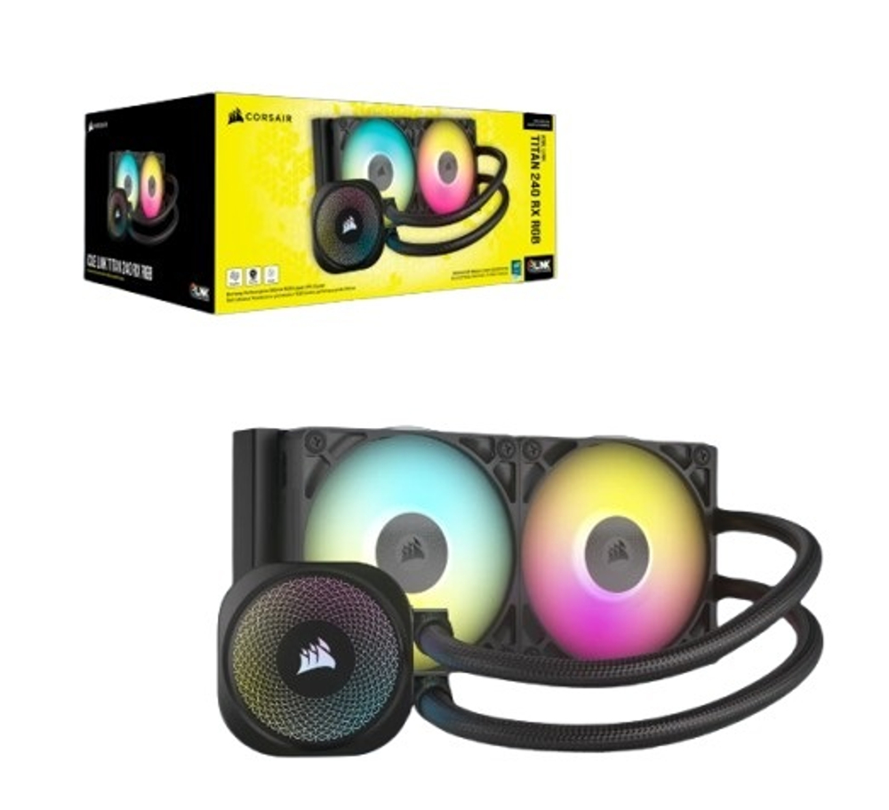Система охлаждения жидкостная Corsair iCUE LINK TITAN 240 RX RGB